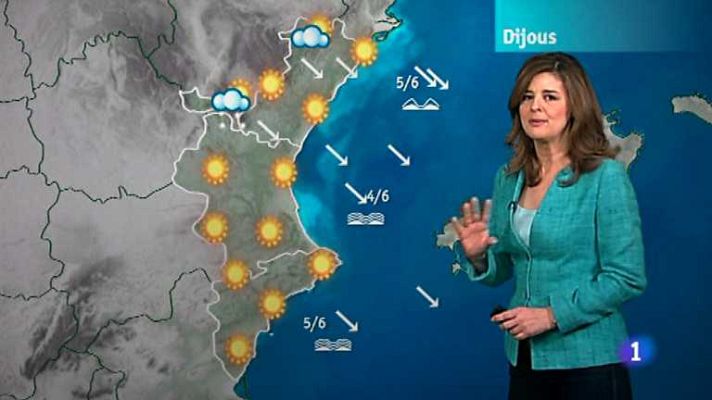 L'informatiu - Comunitat Valenciana - El tiempo en la Comunidad Valenciana - 13/03/13