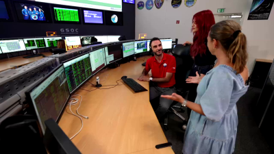 Conocemos el Centro de control de misiones de la Estaci�n Espacial Internacional en Europa