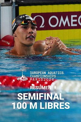 Natación - Luca Hoek bate el récord de España de 100m libres tras la estela del todopoderoso David Popovici