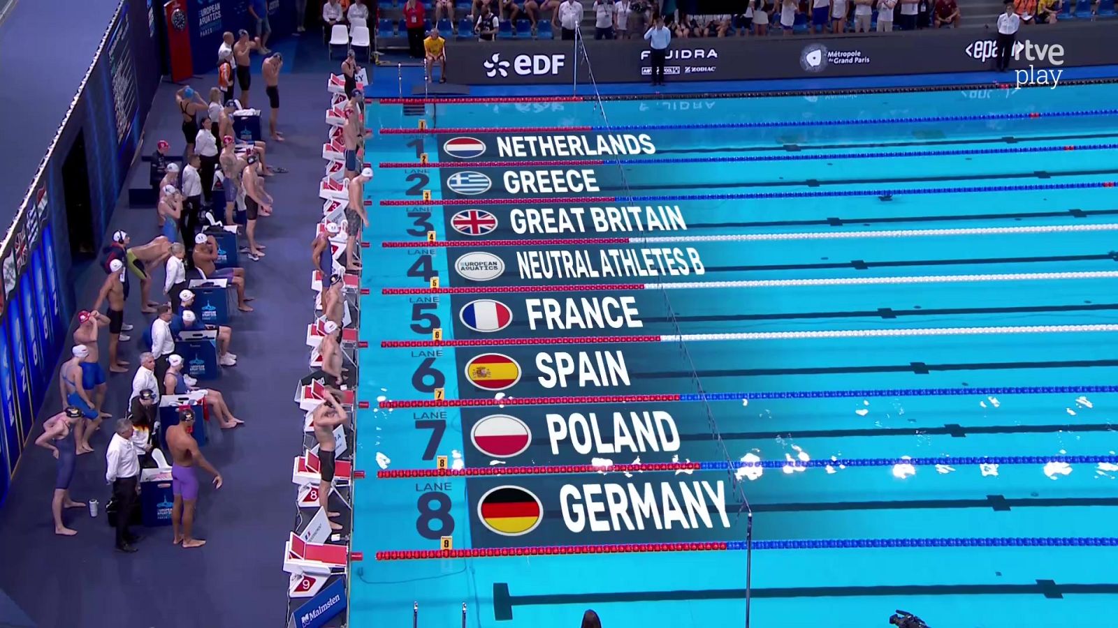 Natación - Campeonato de Europa de Deportes Acuáticos. Sesión vespertina - Natación | Ver