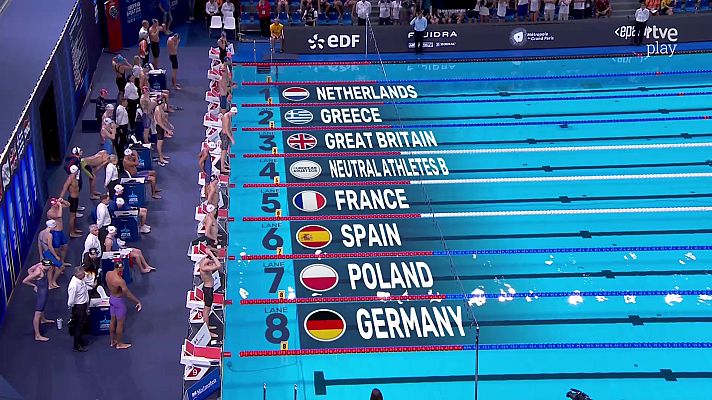 Natación - Campeonato de Europa de Deportes Acuáticos. Sesión vespertina