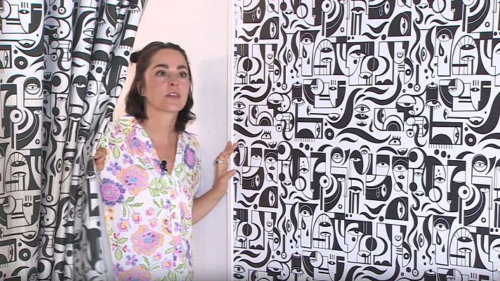Telediario 2 - Natalia Moreno se inspira en su infancia para escribir 'Madonna no nació en Wisconsin'