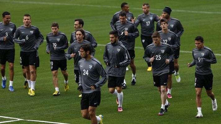 Telediario 1 - El Málaga ante su partido más importante