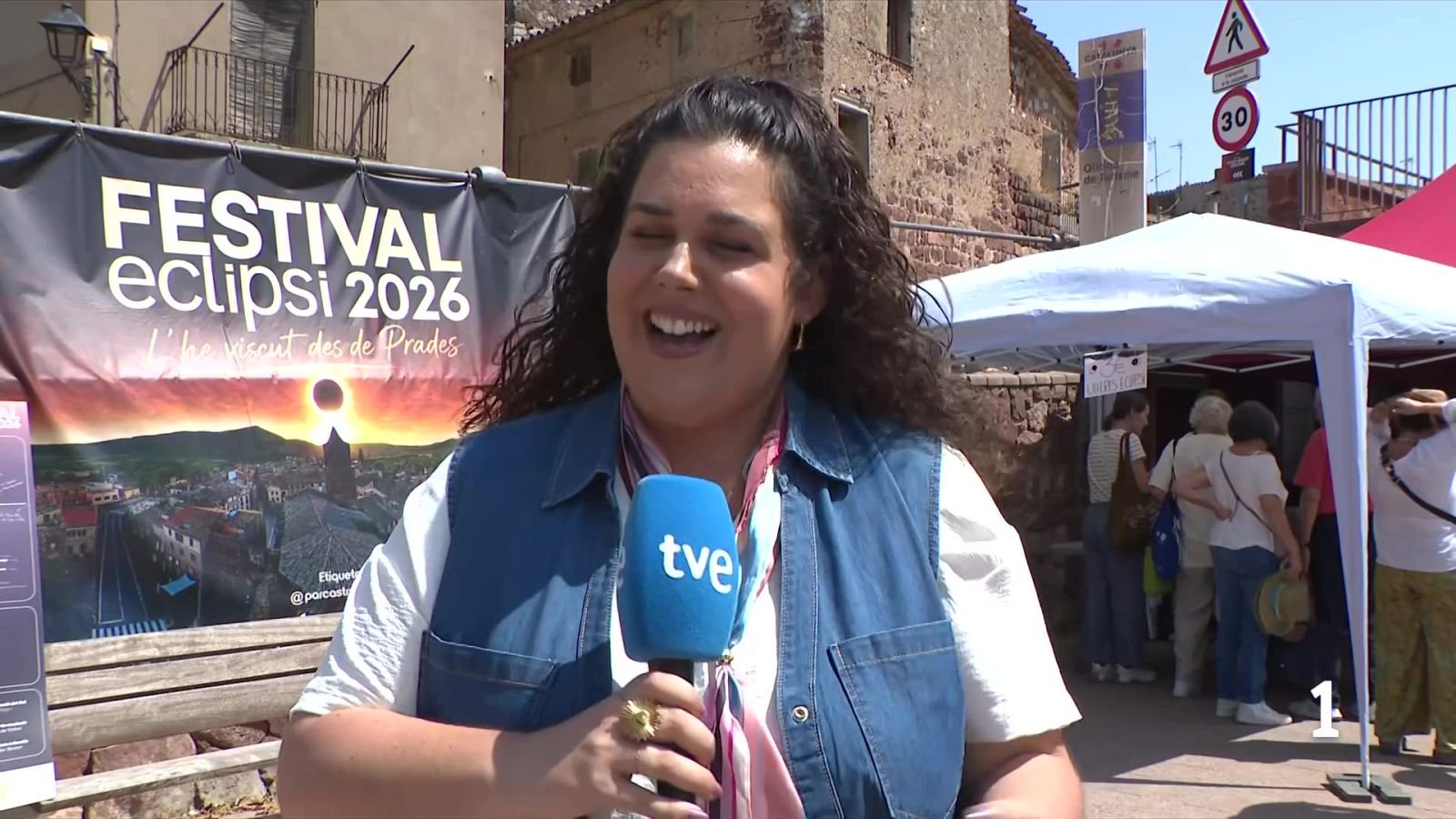 Tot a punt a Prades, mirador excepcional per veure l'eclipsi solar - L'Informatiu | Veure