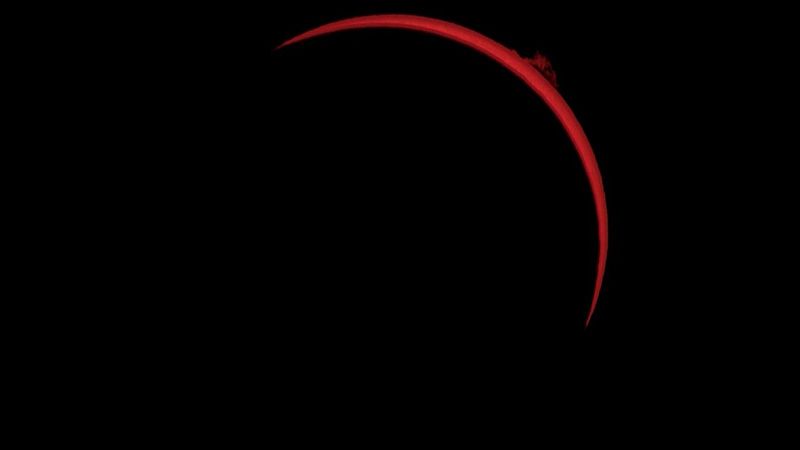 Eclipse solar 2026: Totalidad en filtro H-Alpha | Ver vídeo - Especiales informativos | Ver