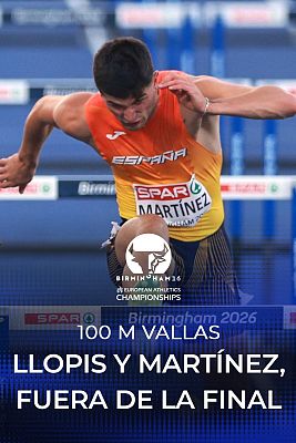 Atletismo - Sorpresa en 110m vallas: Quique Llopis y Asier Martínez, fuera de la final