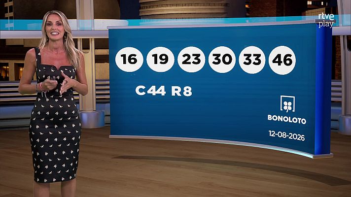Loterías - Sorteo de la Bonoloto del 12/08/2026