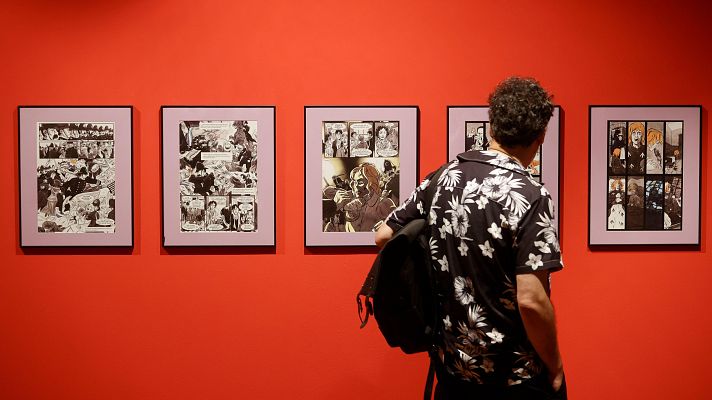 Telexornal - Galicia - Cómic social e memoria democrática no Viñetas desde o Atlántico