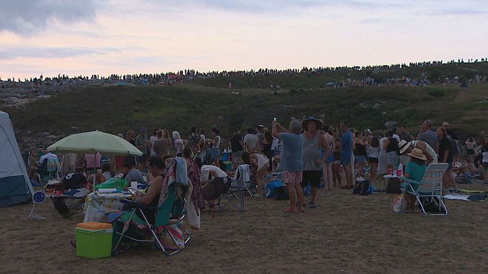 TeleCantabria - Eclipse histórico en Cantabria