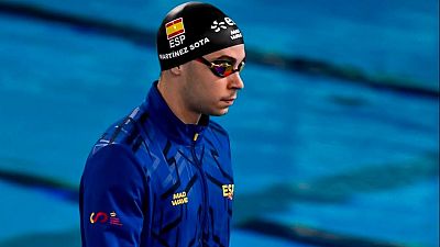 Iván Martínez logra el récord de España en 50m espalda con 24.40 y se mete en la final