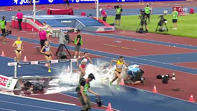 Campeonato de Europa al aire libre. Sesi�n vespertina
