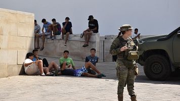Ceuta se blinda ante el riesgo de una posible llegada masiva de migrantes desde Marruecos este sábado