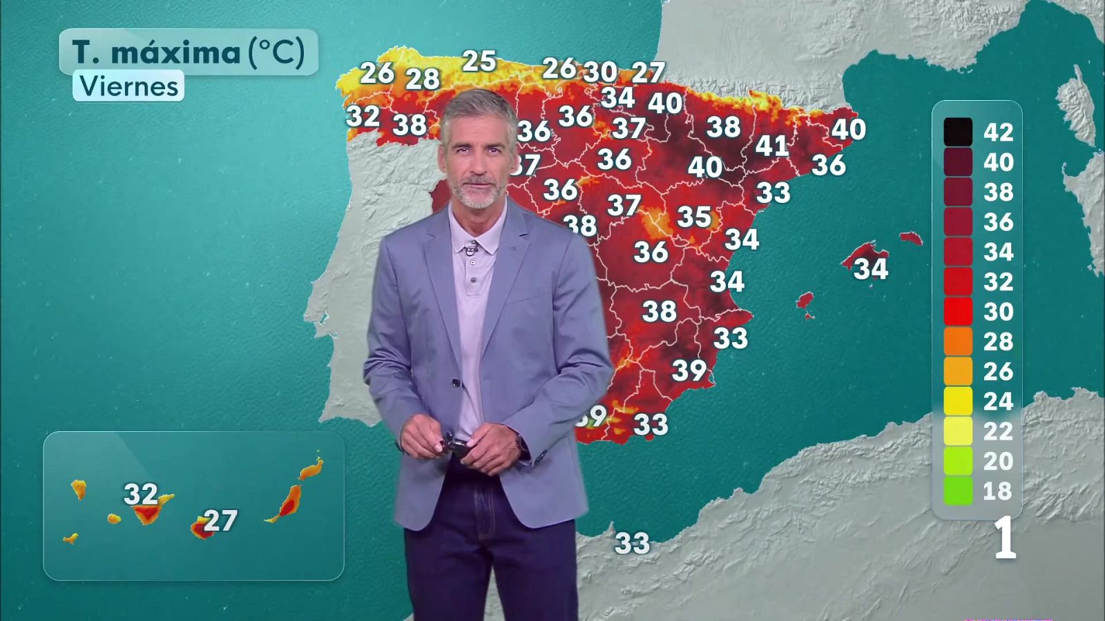 El Tiempo en Extremadura - 14/08/2026 - Ver ahora