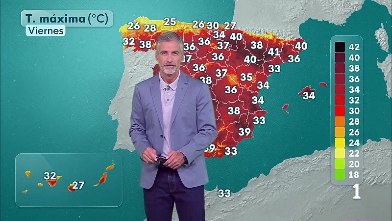 El Tiempo en Extremadura - 14/08/2026 - Ver ahora