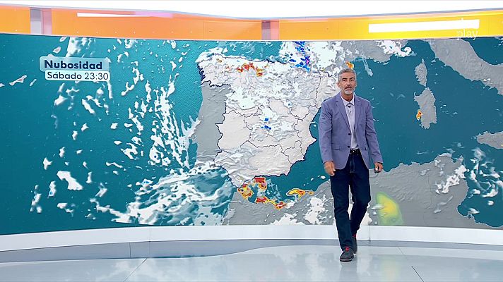 El tiempo - Tormentas fuertes, granizo y viento en sierras del sureste, sistemas Cantábrico e Ibérico y zonas aledañas