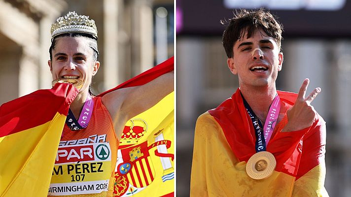 Mar�a P�rez y Paul McGrath, oro en media marat�n en el europeo de Birmingham