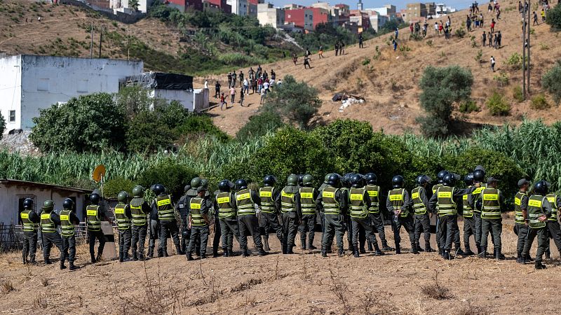 Marruecos frustra un nuevo intento de entrada en Ceuta - Fin de semana 24h | Ver