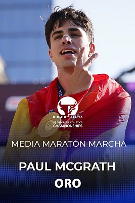 Atletismo - Paul McGrath: ''Es un sueño ser campeón europeo''
