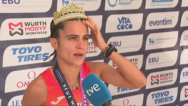 María Pérez: ''Otra vez la marcha salva al atletismo español'' | Ver