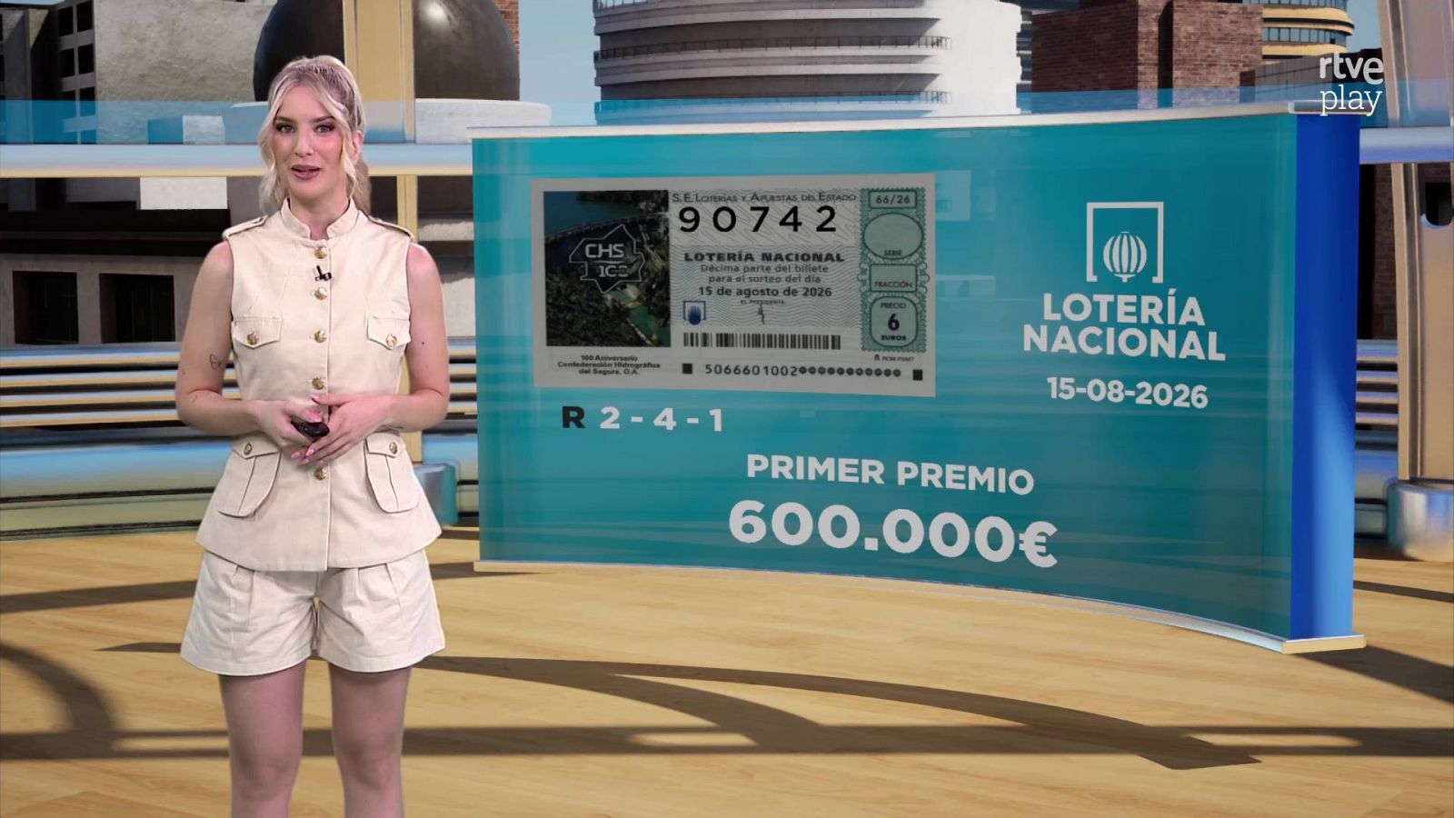 Sorteo de la Lotería Nacional: 15/08/2026 - Loterías | Ver