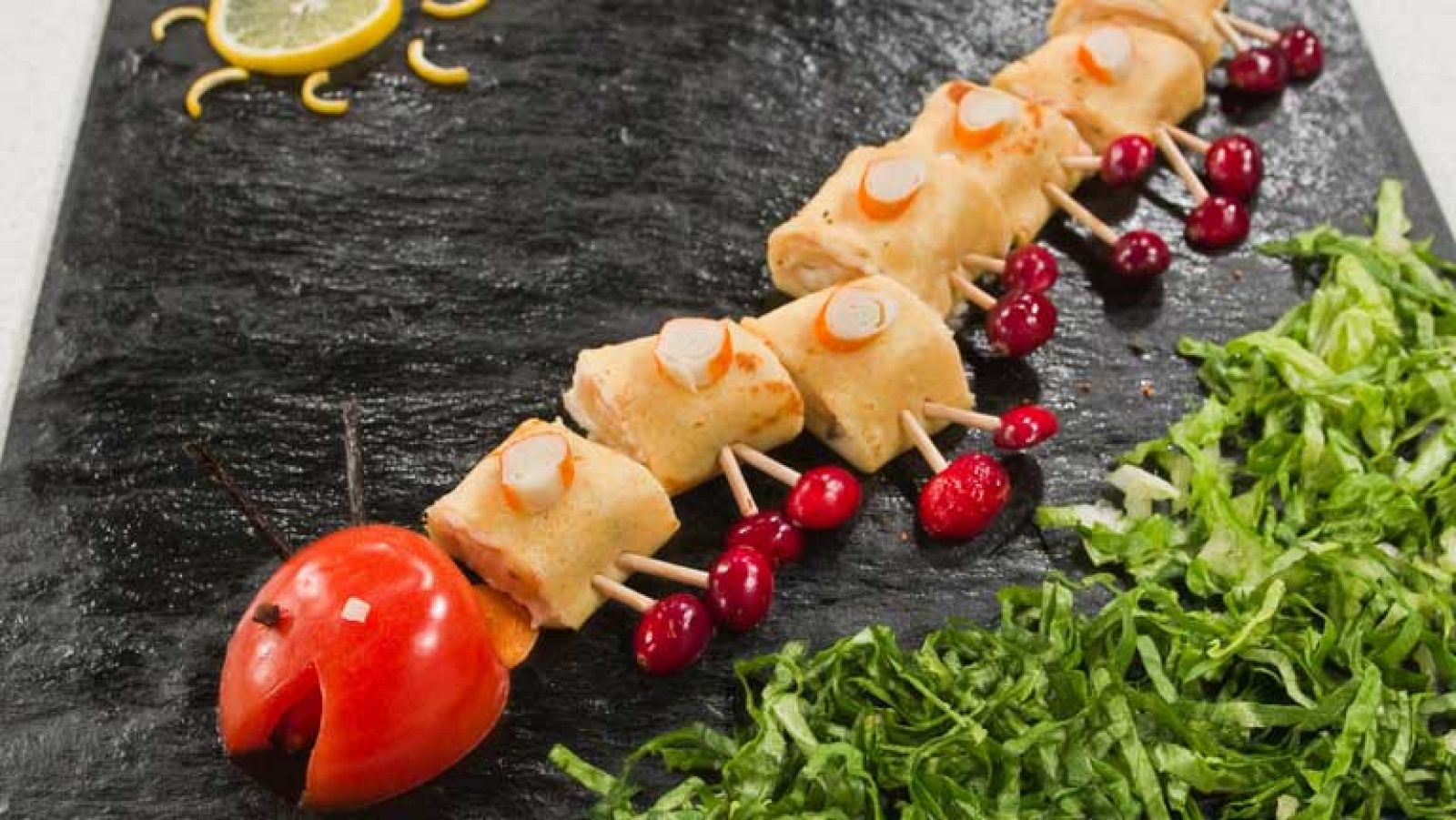 Cocina con Sergio - Un ciempiés como aperitivo - Ver ahora