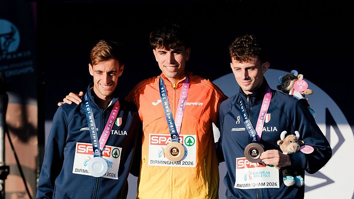 Atletismo - Paul McGrath  se cuelga el oro europeo en la media maratón marcha en el Europeo de Atletismo de Birmingham 2026