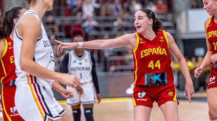 Baloncesto en RTVE - Iyana Martín guia el camino de España ante Alemania en el primer amistoso camino al Mundial