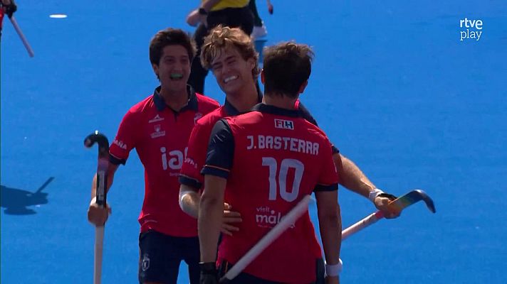 Hockey hierba y sala - España comienza su camino en el Mundial de hockey hierba con victoria ante Sudáfrica