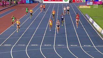 Campeonato de Europa al aire libre. Sesión vespertina