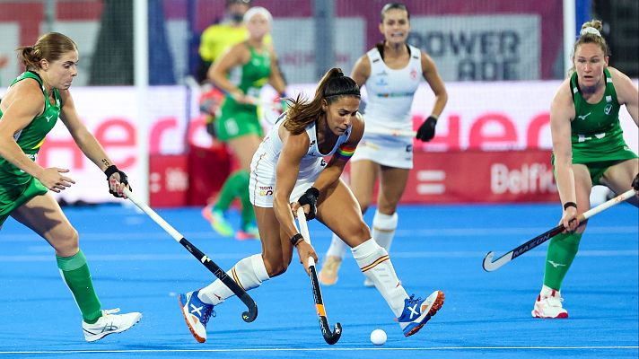 Hockey hierba y sala - Campeonato del Mundo Femenino: España - Irlanda 