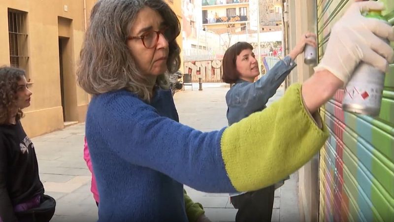 "Persianas con alma", arte urbano para la inclusión