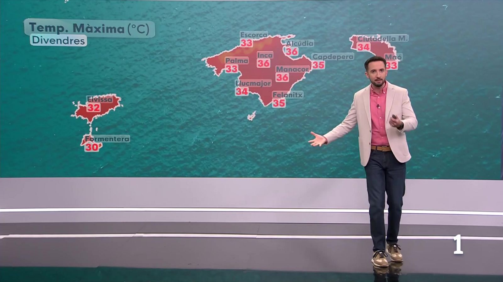 El temps a les Illes Balears - 17/08/26