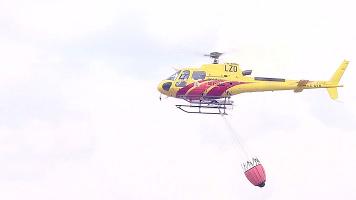 Noticias Aragón - Hasta Javierregay no ha llegado el fuego, pero sí notan las consecuencias del incendio