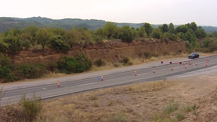 Noticias Aragón - El detenido por el incendio de Las Peñas de Riglos trabajaba en las obras de la A-132