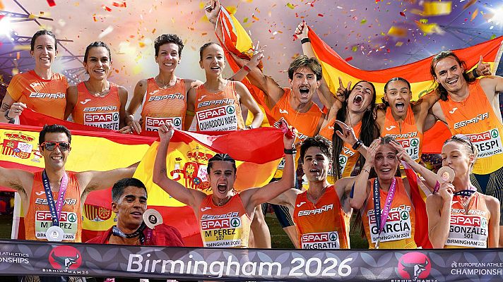 Teledeporte - Irregular europeo de atletismo para España en Birmingham 2026 a pesar de las ocho medallas