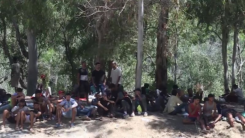 La ministra de Migraciones, Elma Saiz, ha anunciado la puesta en marcha de espacios temporales para acoger a 1.500 migrantes | Ver