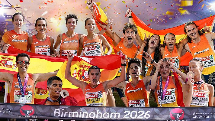 Teledeporte - Los atletas españoles aterrizan en nuestro país tras cuajar un irregular europeo