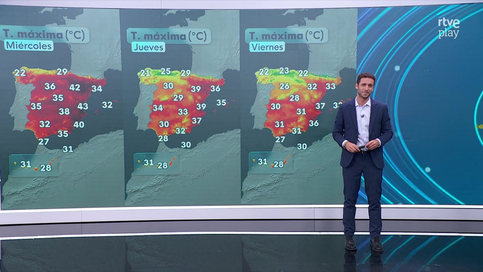 El Tiempo - 17/08/26 - RTVE.es - El tiempo | Ver