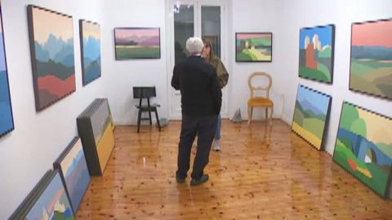 Pedro Salaberri, el pintor que vive en su imaginación - Telenavarra | Ver