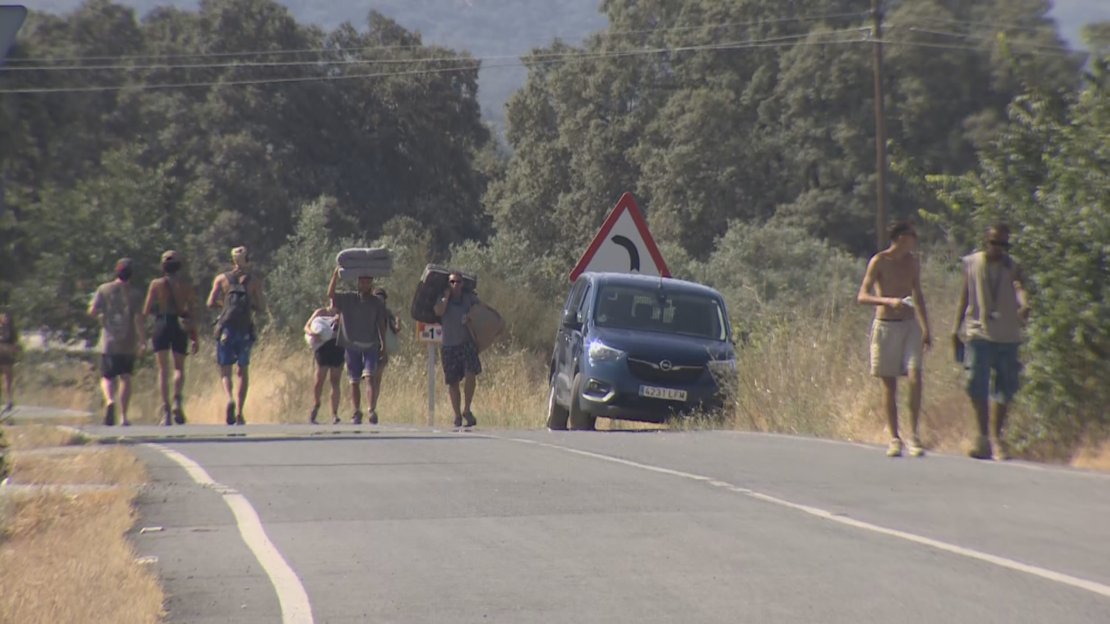 Sexto día de rave ilegal en La Granja - Noticias de Extremadura | Ver