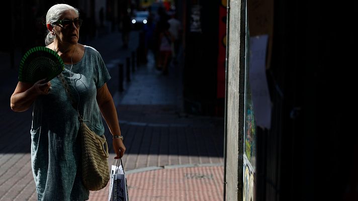 Telediario 1 - Los mayores, más vulnerables al calor