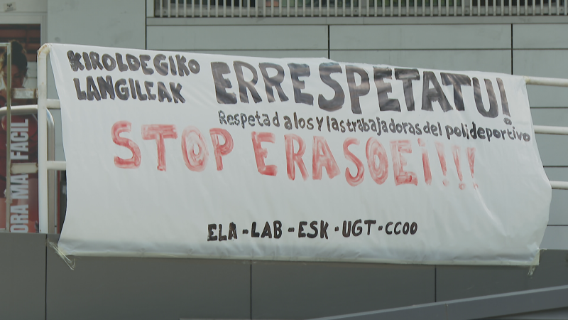 Solicitan al ayuntamiento, Bilbao Kirolak y a la concesionaria del servicio que tomen medidas