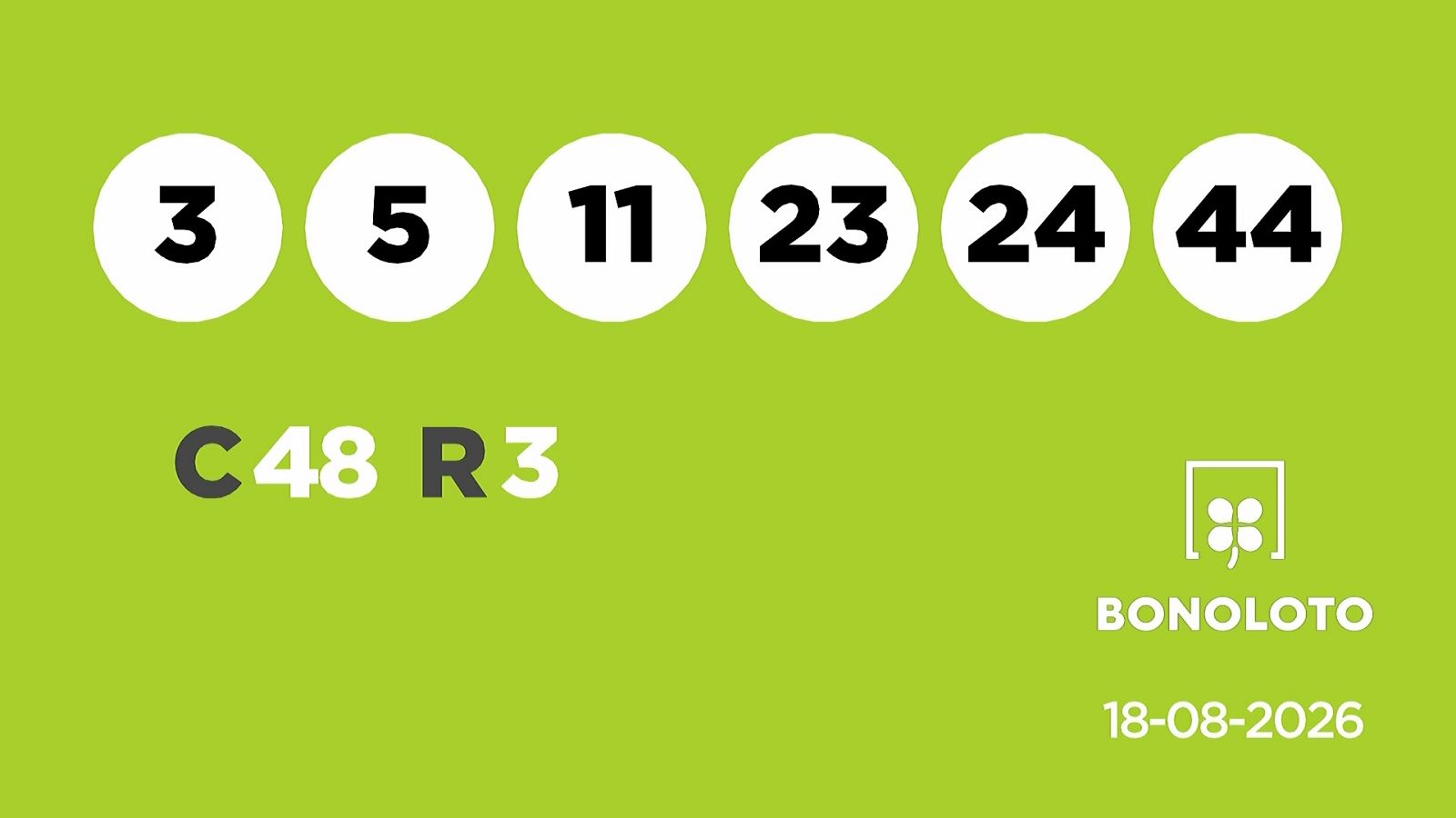 Sorteo de la Lotería Bonoloto y Euromillones del 18/08/2026 - Ver ahora