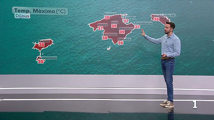 Informatiu Balear - El temps a les Illes Balears - 19/08/26