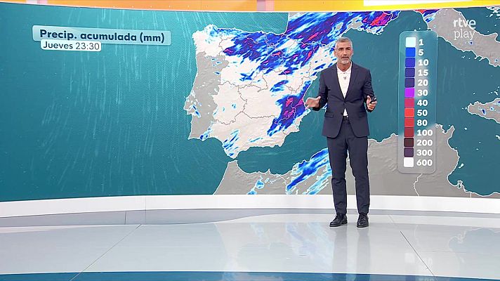 El tiempo - Temperaturas muy elevadas en el tercio oriental peninsular, puntos del centro y Málaga
