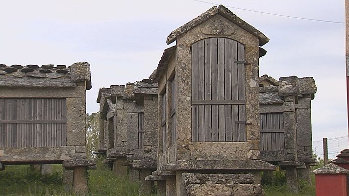 Telexornal - Galicia - O patrimonio das agrupacións de hórreos de Avión