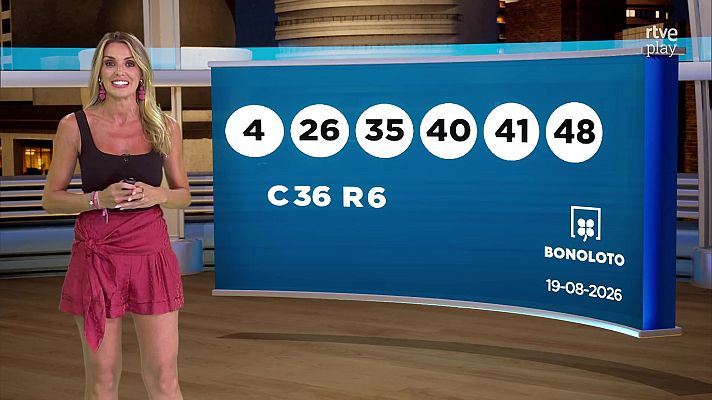 Loterías - Sorteo de la Bonoloto del 19/08/2026