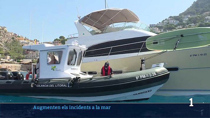 Informatiu Balear - Augmenten els incidents marítims