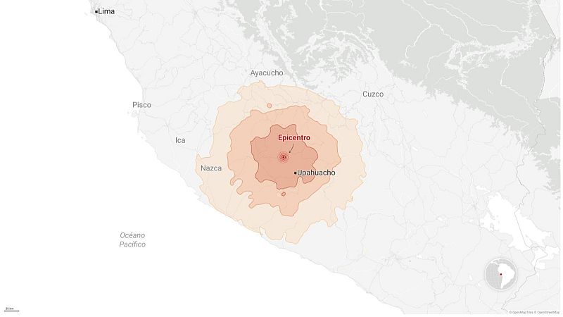 Un terremoto de magnitud 7,2 sacude Perú - Diario 24 | Ver
