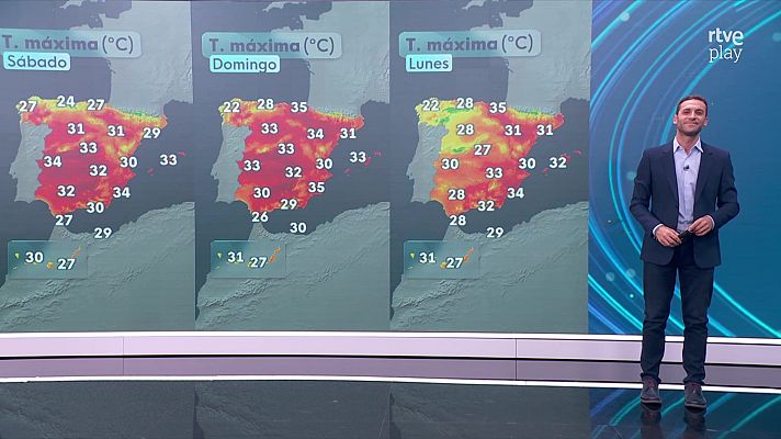 El tiempo - Temperaturas muy altas en Baleares y litoral mediterráneo